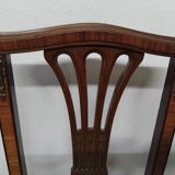 Ancienne Chaise Style Louis XVI Assise Cannée
