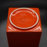 Spagnolo for Sicart 2 orange and white pots 1970s