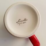 Lunéville porcelain coffee/tea service - "Poppy" collection