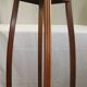 Wooden side table, pedestal console, 110 cm, plant stand, statue, sculpture