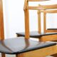 Chaises Vintage dans le style de Gio Ponti, 1970, lot de 4