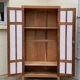 Parisian wardrobe paneled 1930 raw wood