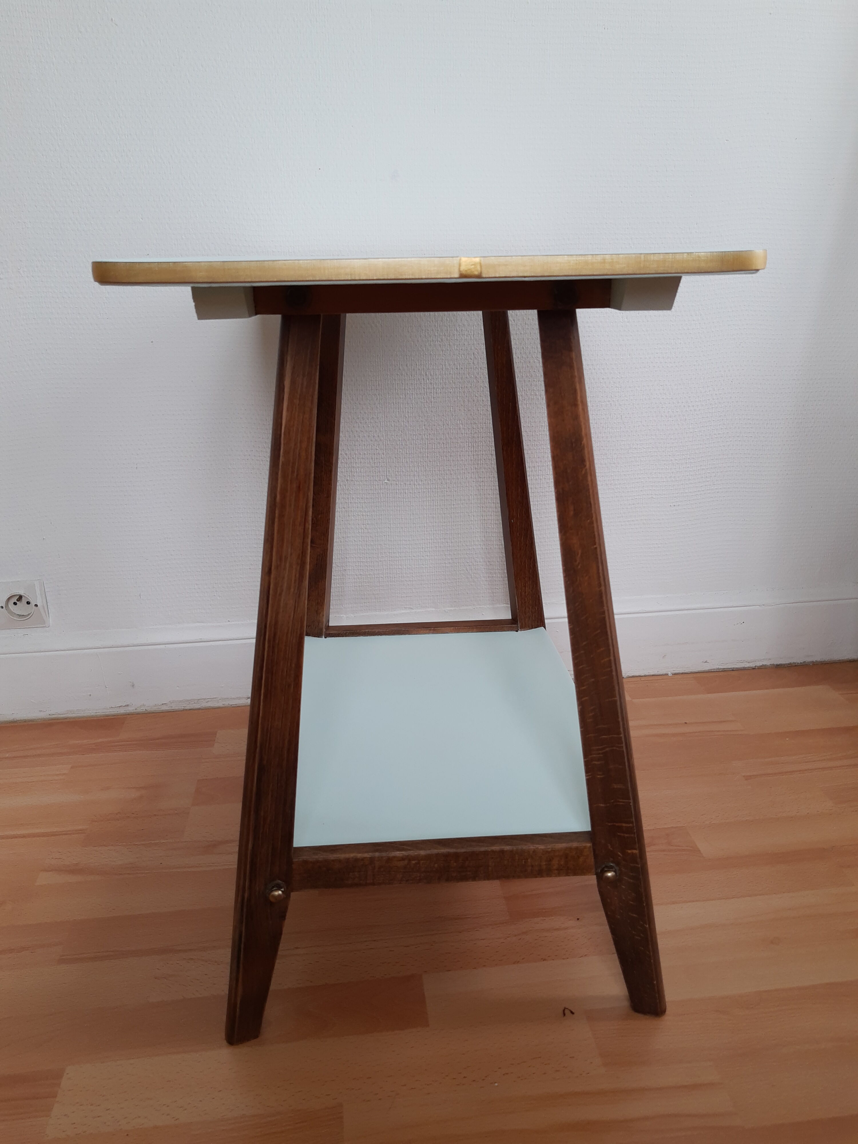Vintage side table with a makeover
