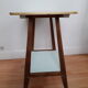 Table d'appoint vintage relookée