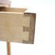 1960s oak danish minimalist writing desk