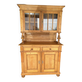 Antique 2-part pine sideboard