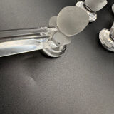 12 Baccarat crystal knife holders, Houdon model, 19th century.