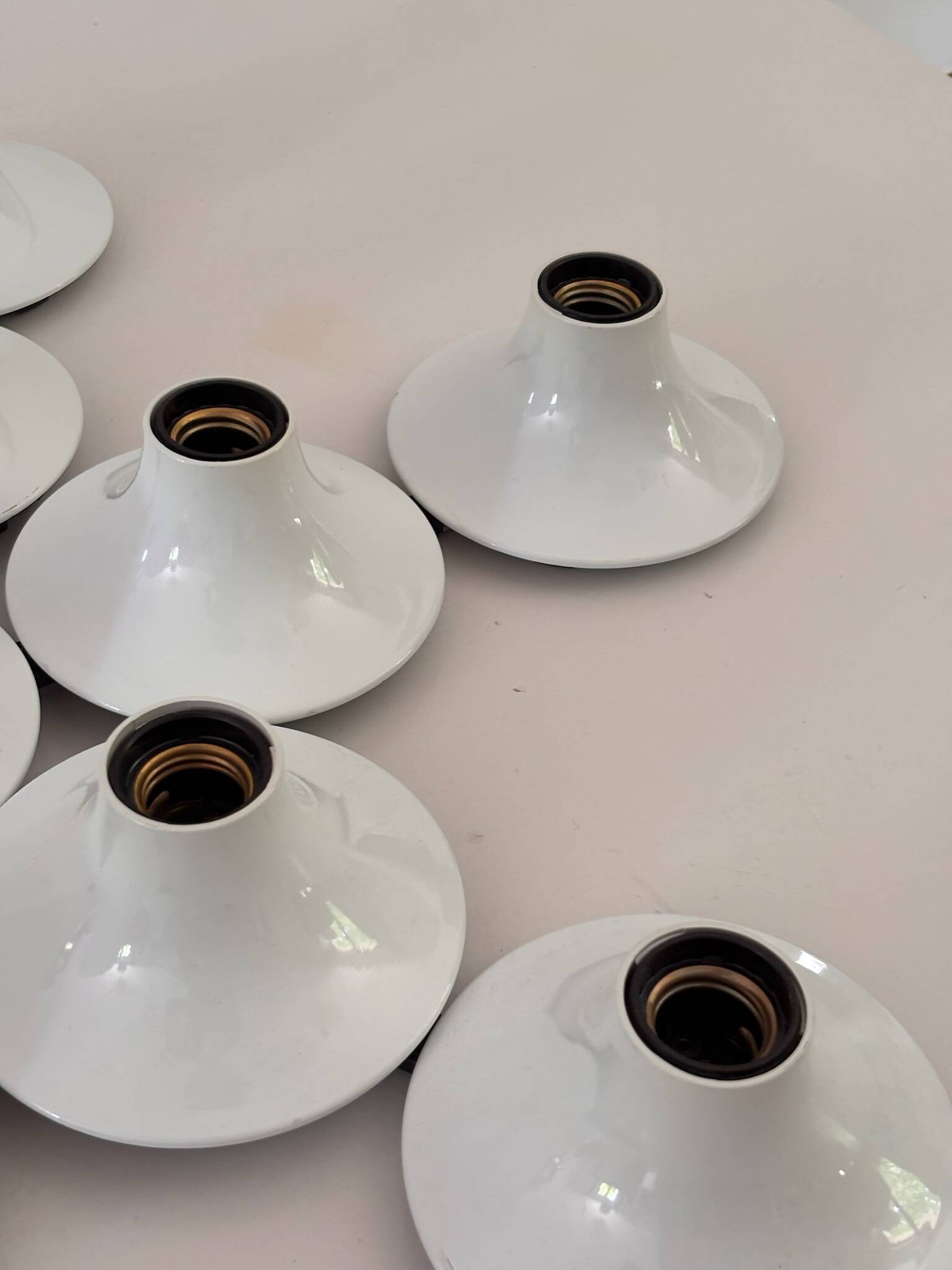Composition of 13 Teti Wall Lights by Vico Magistretti for Artemide 1970 ABS Sp