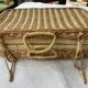 Wicker suitcase