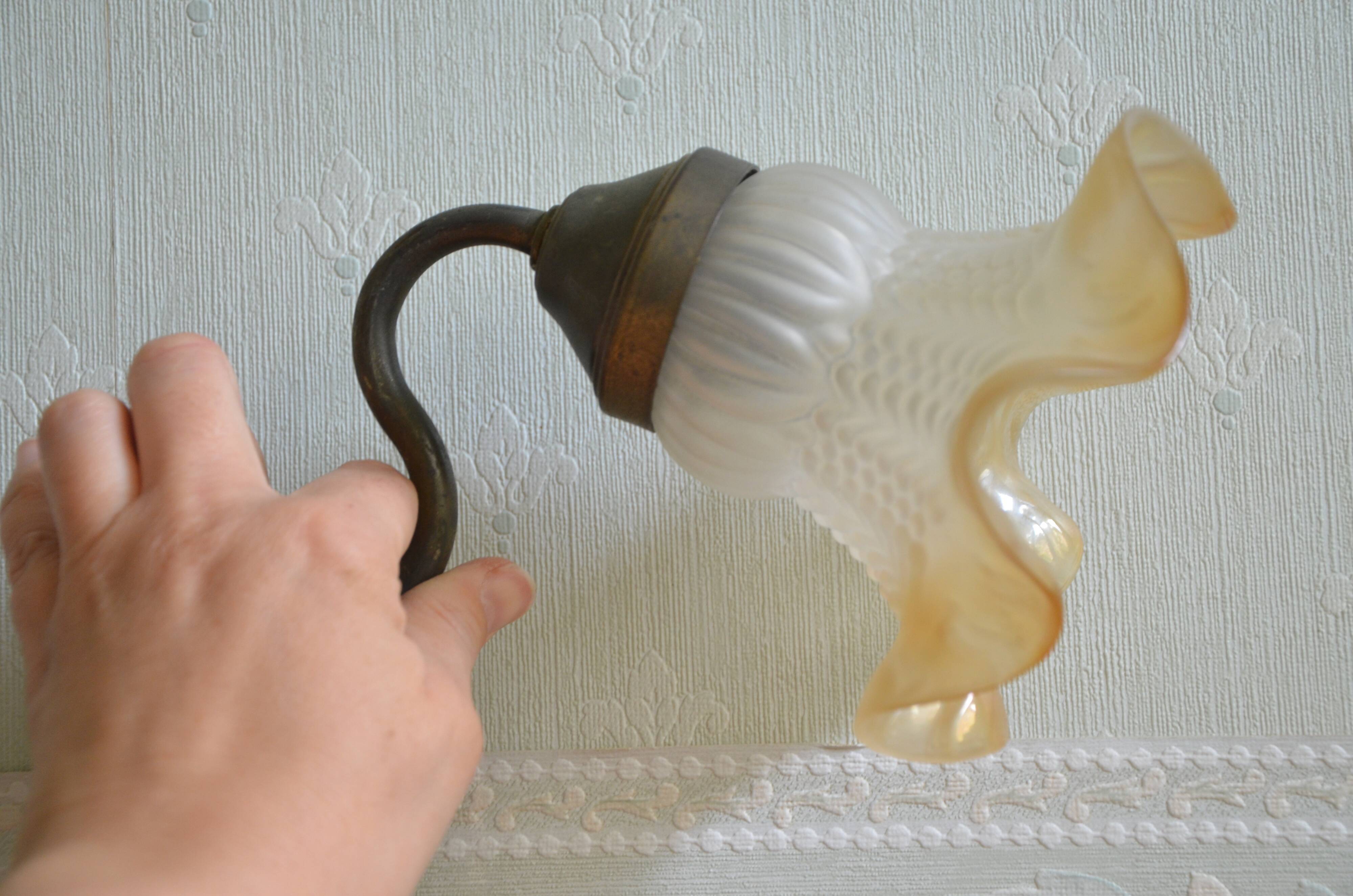 Pair of tulip appliques