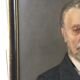 Portrait signed oil , date 19th ieme