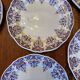 Set of 11 dessert plates St Amand Vieux Rouen