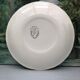 Lots of 6 flat plates model embrun, with floral motifs. Stamped Salins France