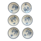 6 assiettes Chardons Gien