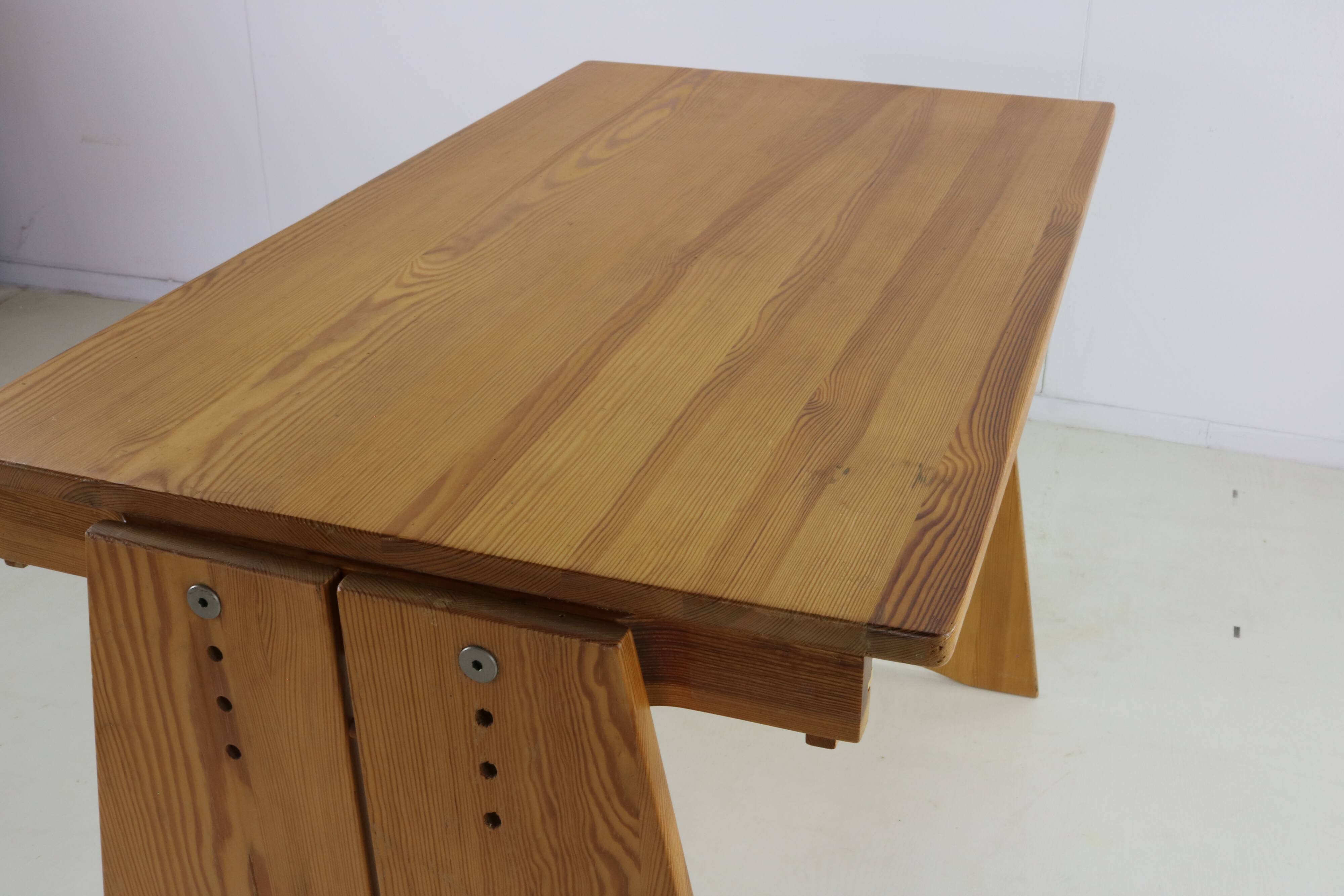 Swedish design height adjustable desk by Gilbert Marklund