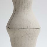 Unique stoneware vase from the 1991 series