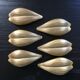 Set of 6 brass cups