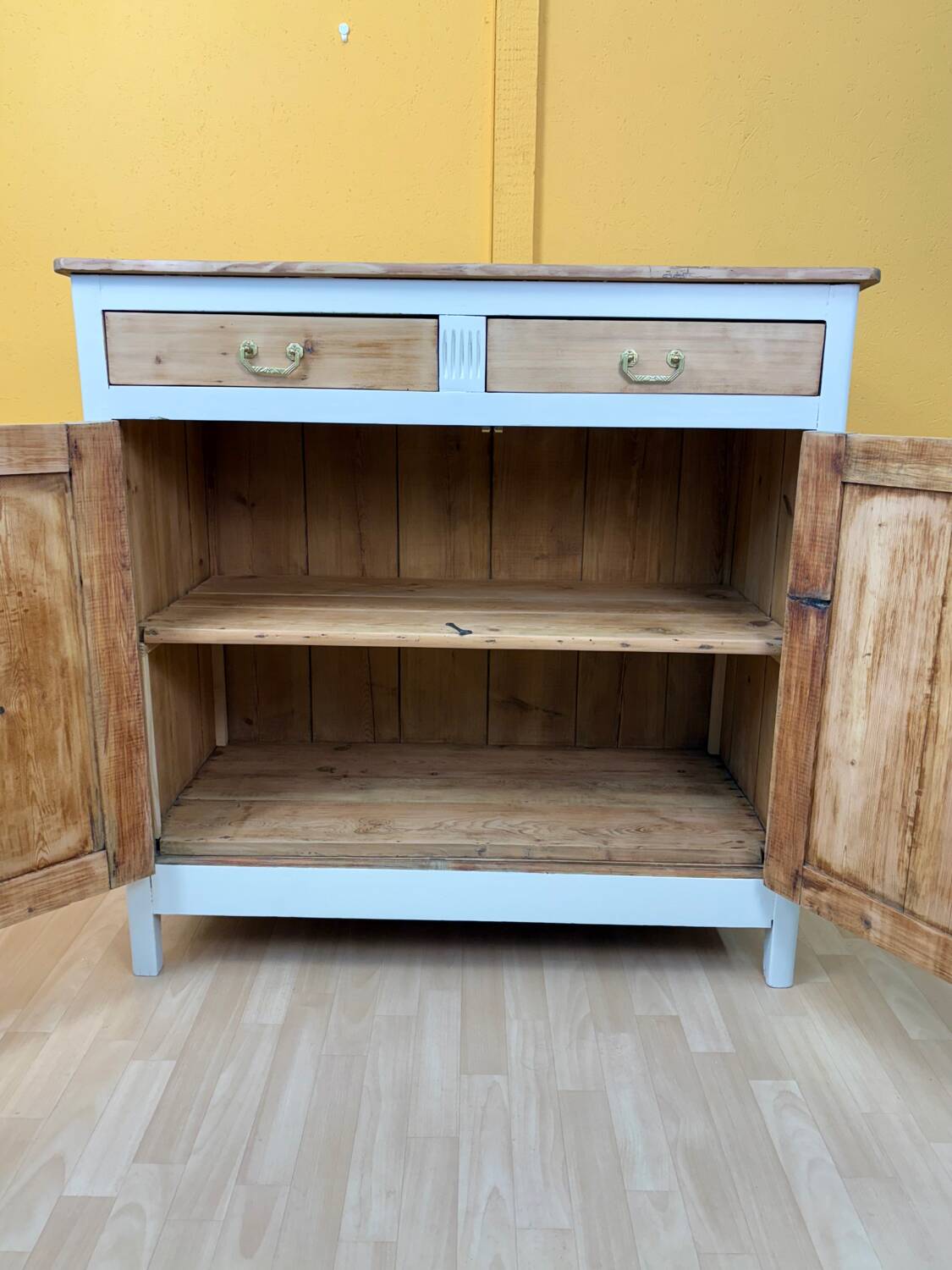 Antique wooden sideboard