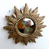Vintage sunburst mirror, 1960s