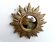 Vintage sunburst mirror, 1960s