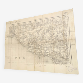 Map 1909 les Sables-d'Olonne