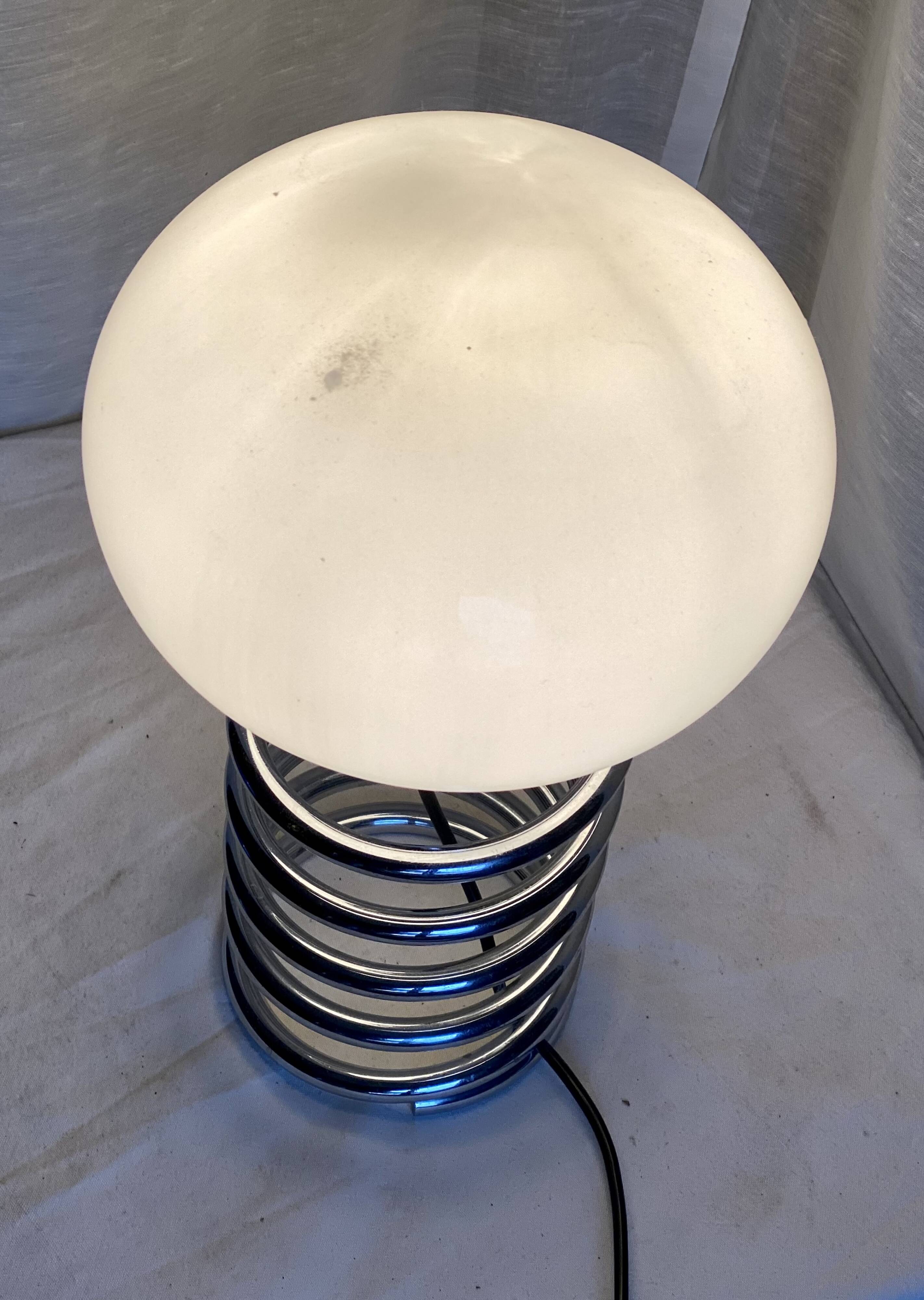 Ingo maurer vintage 1970 spring lamp