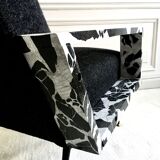 Fauteuil vintage restauré