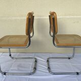 Paire de chaises Marcel Breuer B32