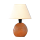 Table lamp, wooden ball foot