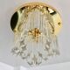 Novaresi Murano glass ceiling lamp, 1970