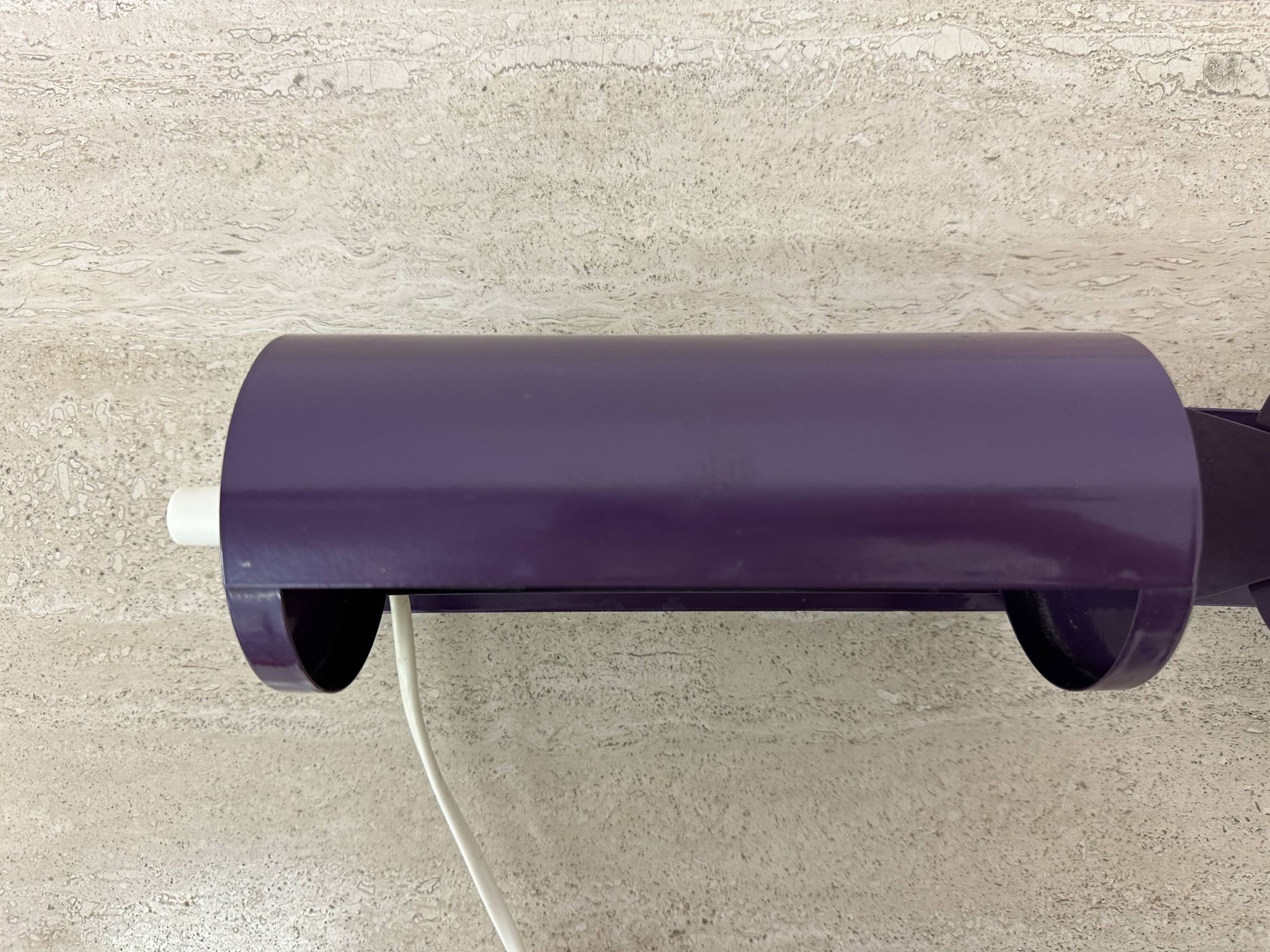 Vintage IKEA LOD V413 purple metal wall lamp bedside lamp wall lamp 1980s S