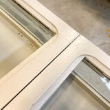 Vintage painted jewellery counter with top display