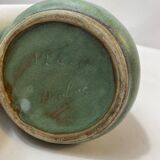Bronze green pitcher