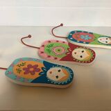 Trio of Russian doll hooks