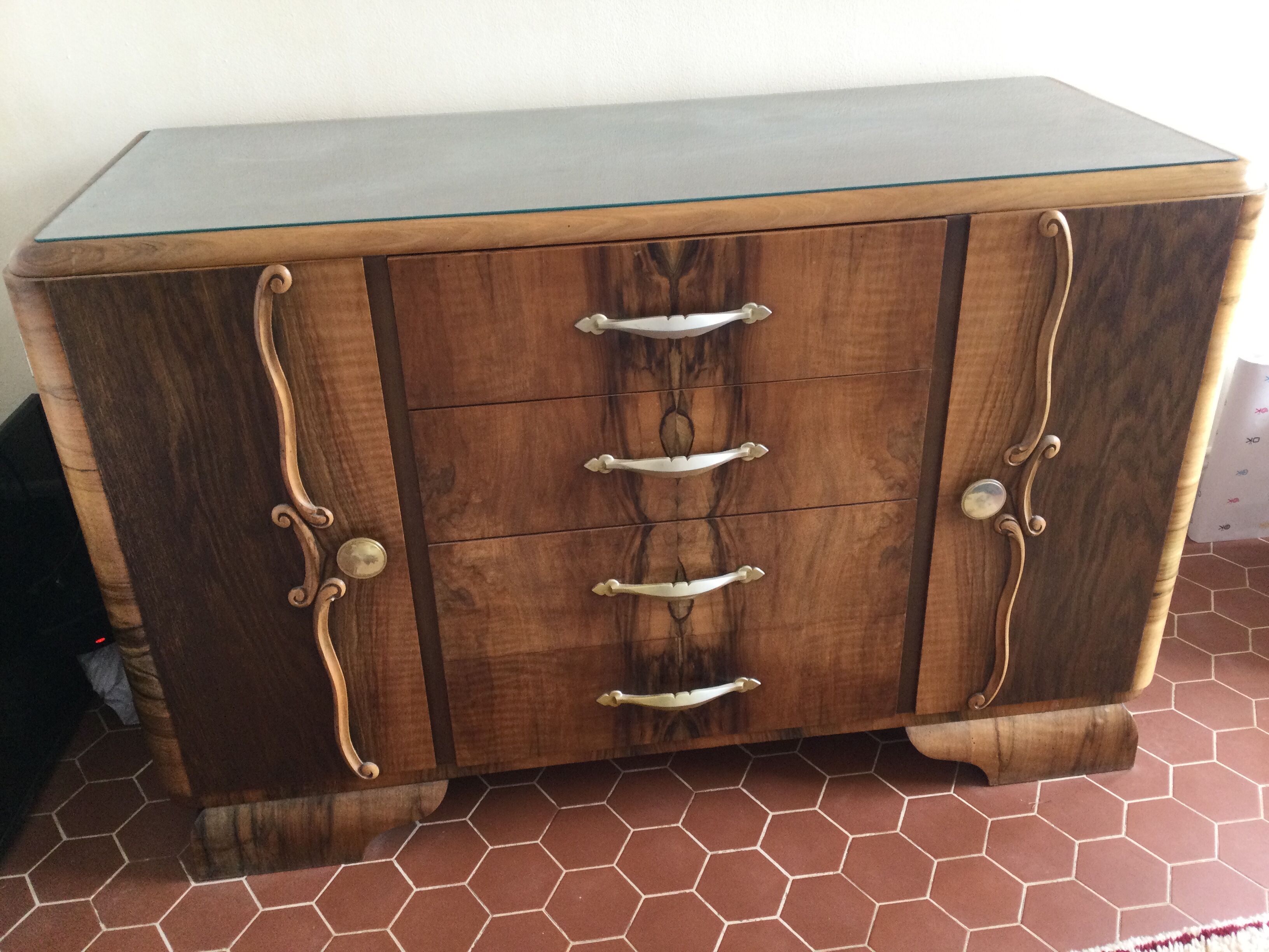 Art deco style sideboard