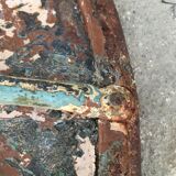 Wrought iron garden table 19th