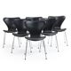Arne Jacobsen: set of 6 chairs "Seven" model 3107