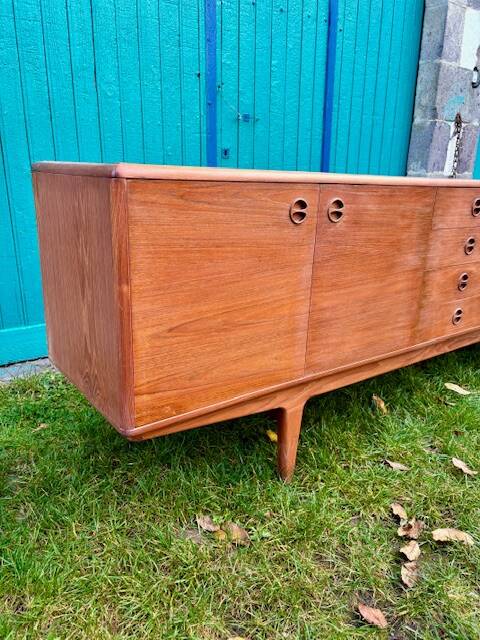 Vintage 1960s Scandinavian teak sideboard by Sven Ellekaer