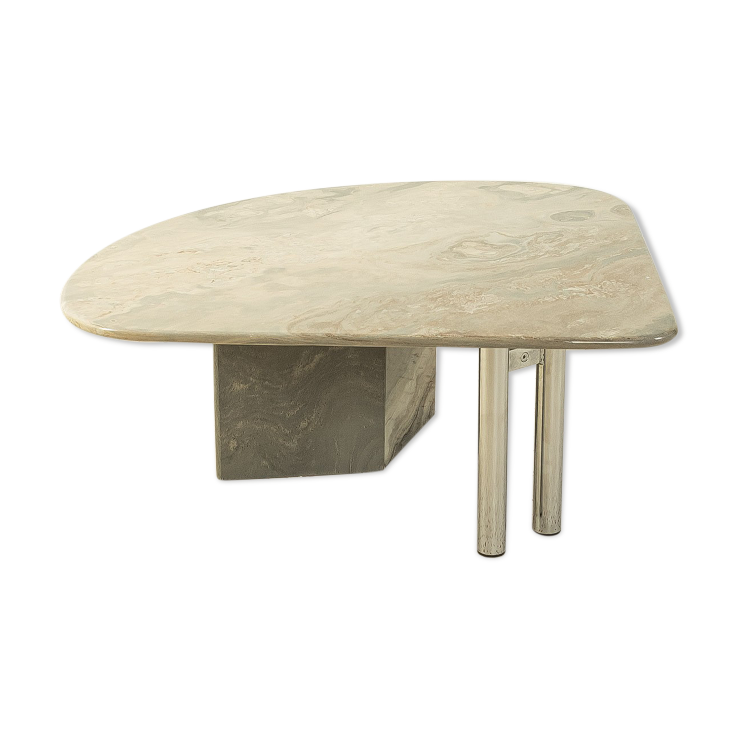 1960s marble coffee table