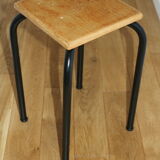 2 square stools 450mm