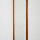 Swedish Scandinavian teak mirror with label