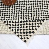 Handmade wool Berber rug 283 x 195 cm