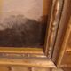 Painting table school of Barbizon France late 19th century