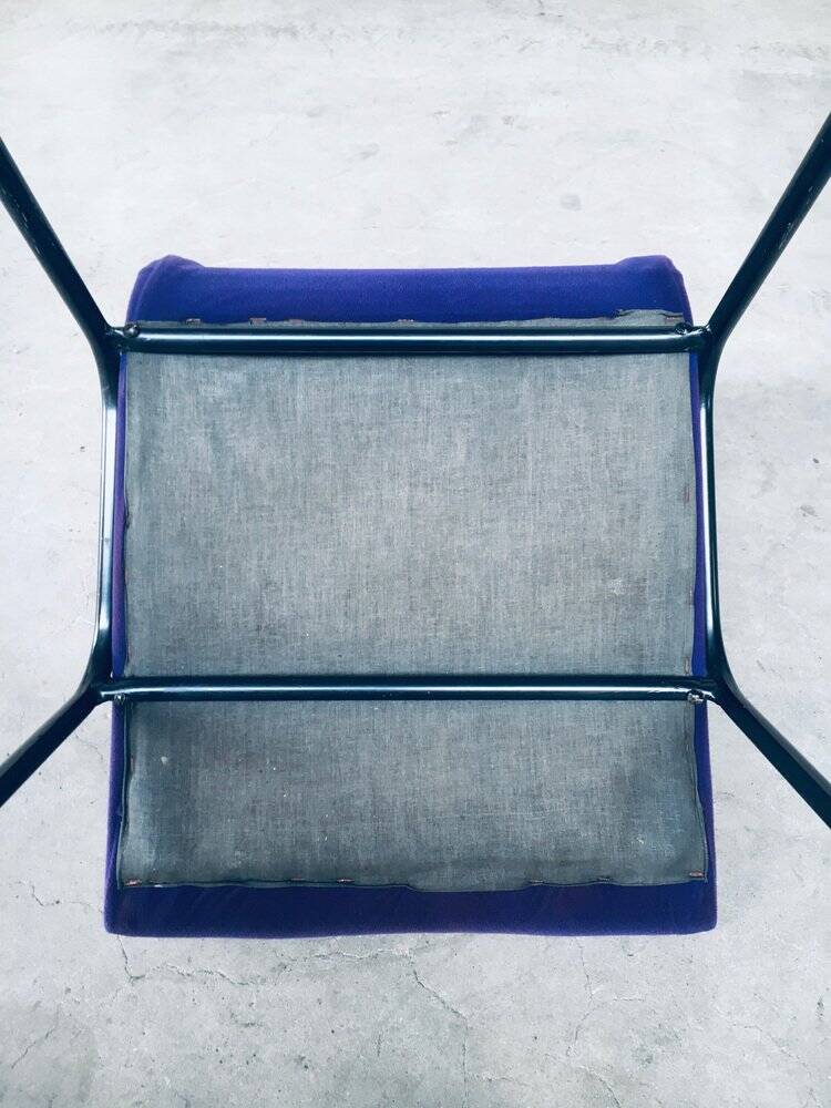 Set of Mid-Century Modern Robin Chairs by Pierre Guariche for Meurop, Belgium, 1950s