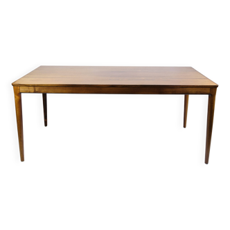 Dining Table With Extension Made In Rosewood By Sorø Furniture From 1960s