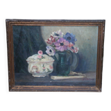 José Castanié oil on canvas exhibited at the FABRE Museum in Montpellier 68.5 x 53.5 cm