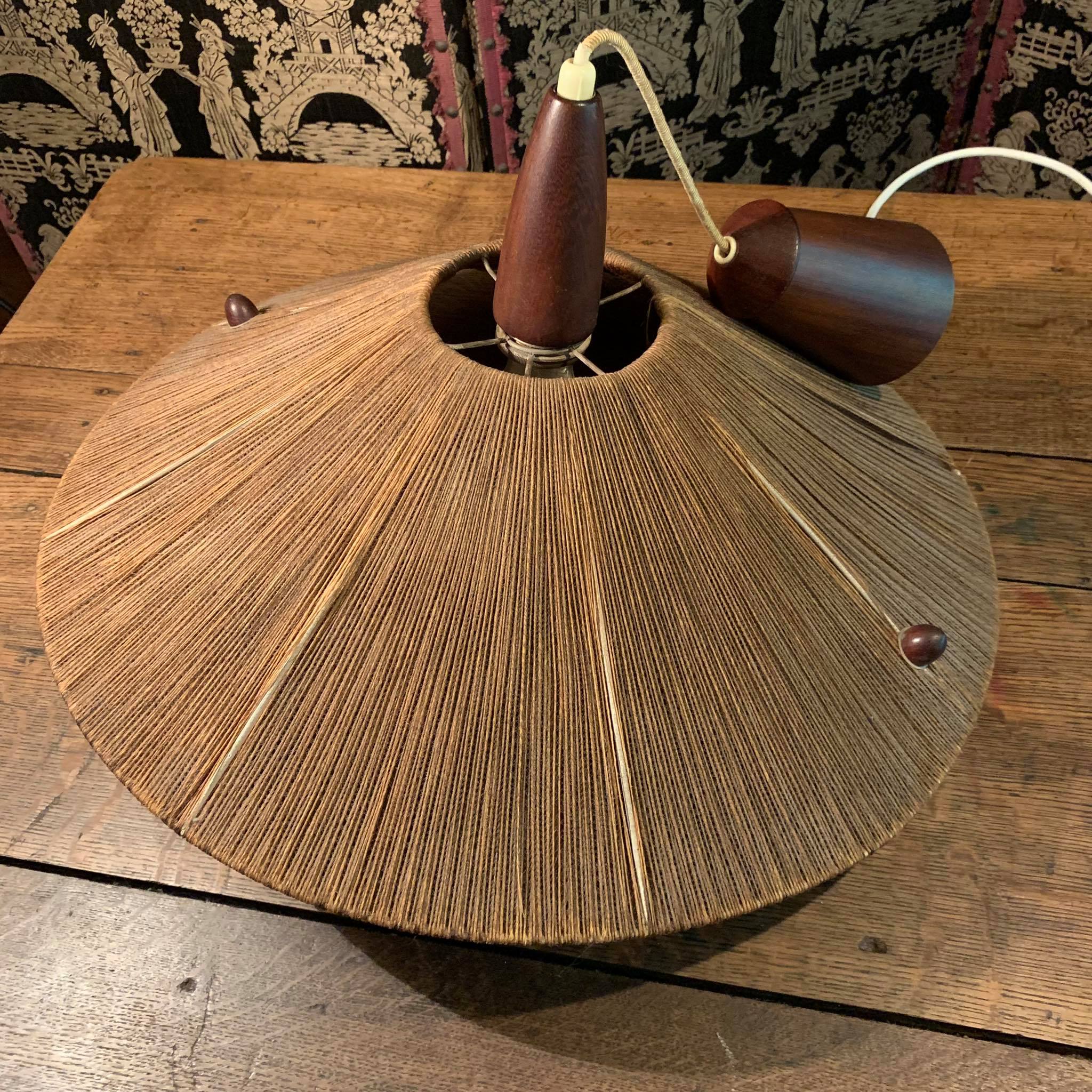 Suspension monte et baisse Temde Leuchten 1960