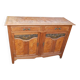 Art Nouveau buffet in walnut and oak from the 1900s.