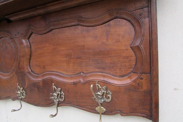 Old coat rack, 7 hooks