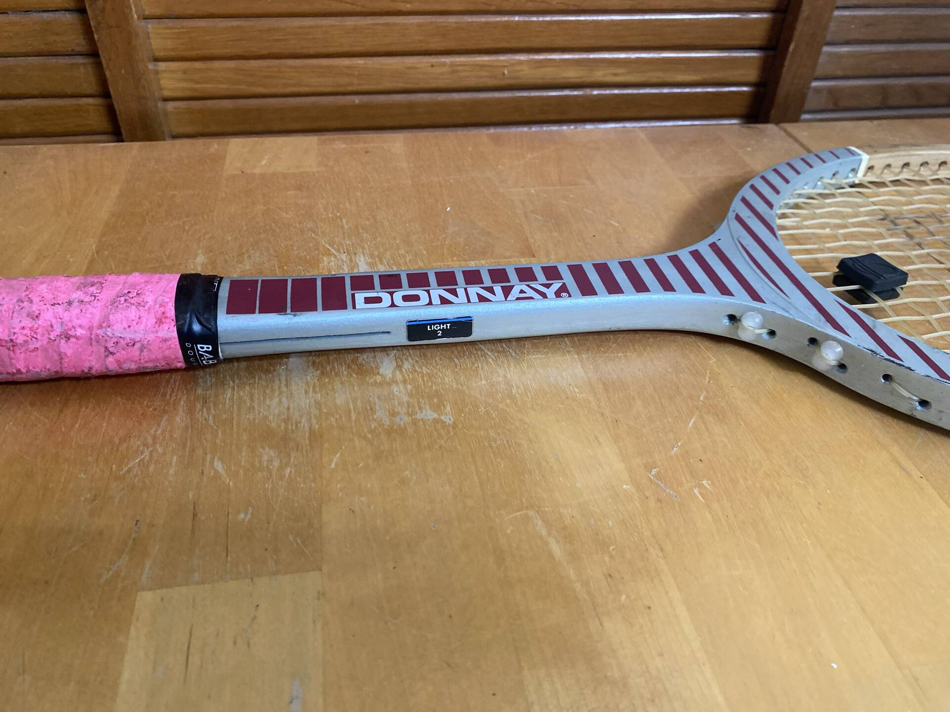 Vintage donnay lady club wooden tennis racket